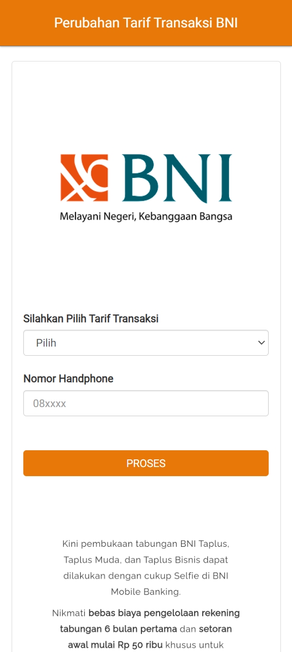 Bank Bni v1.1