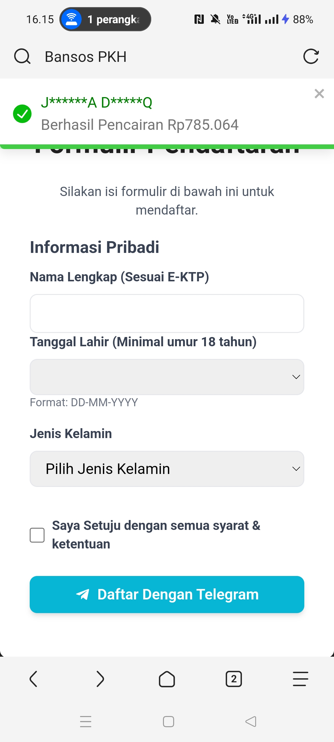 Telegram v1.1