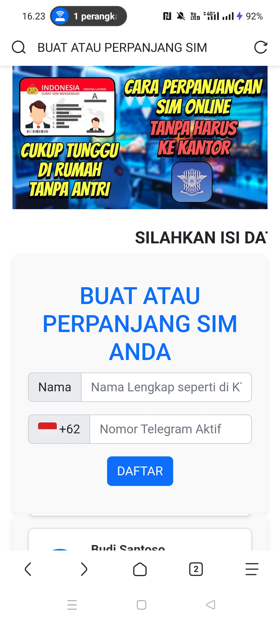 Telegram v1.6