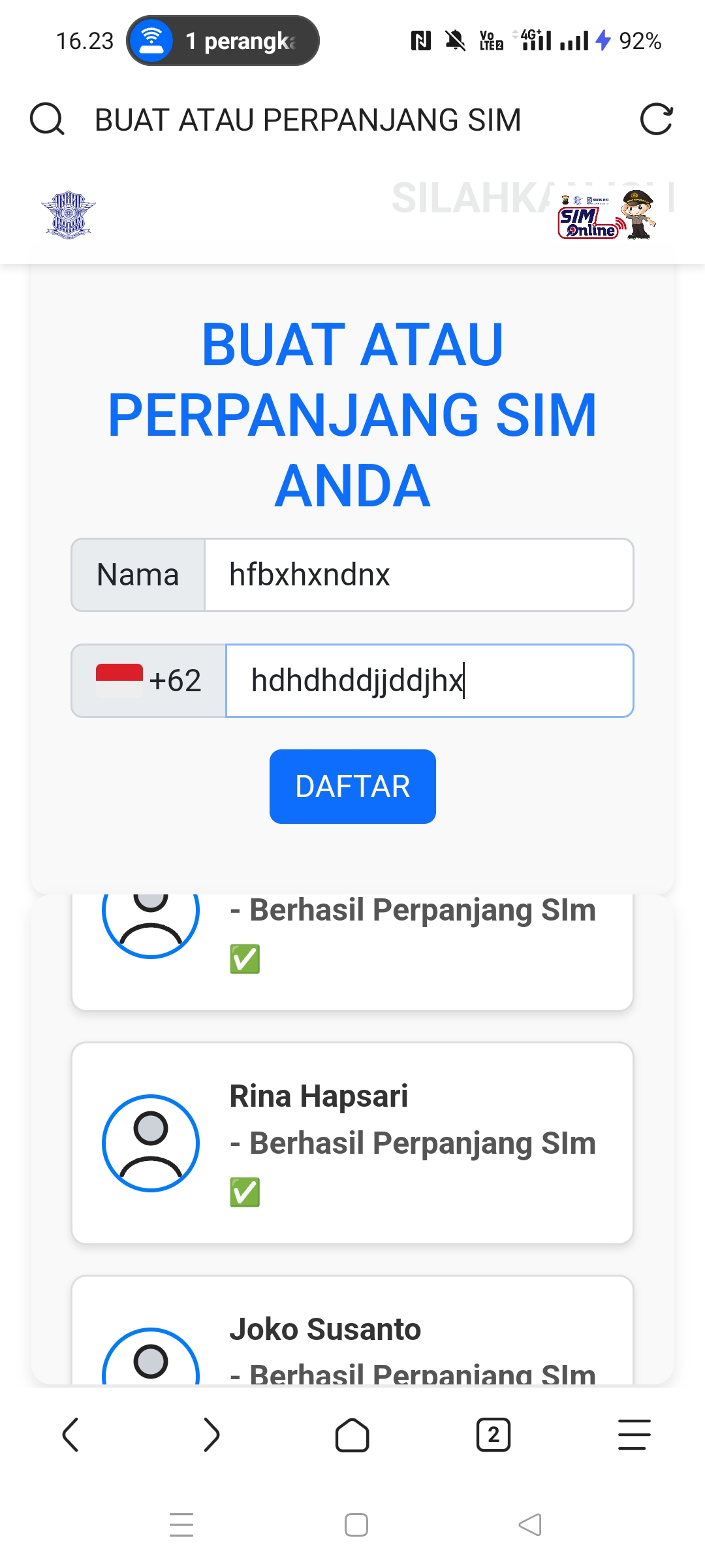 Telegram v1.6