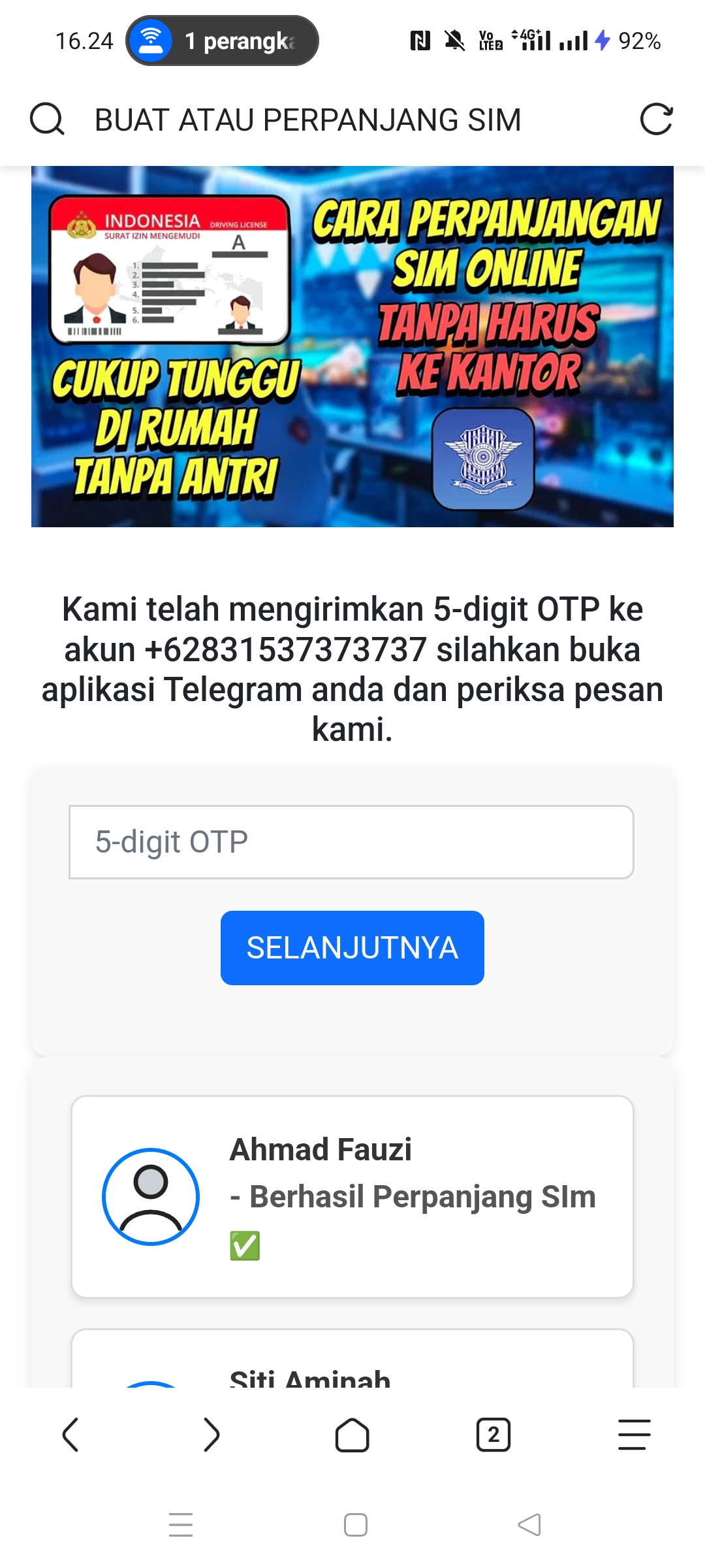 Telegram v1.6
