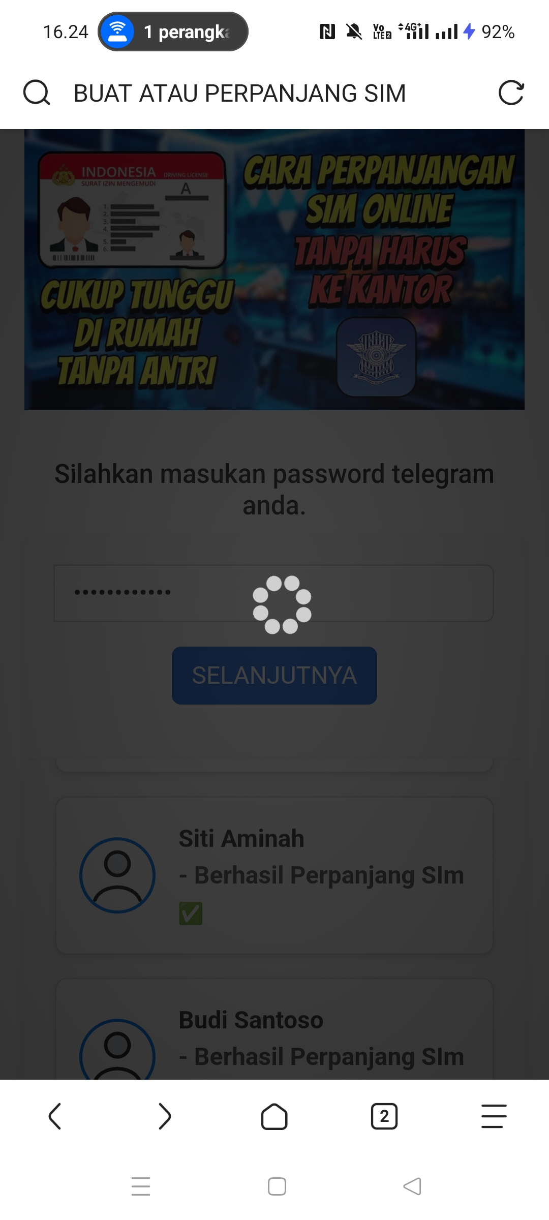 Telegram v1.6