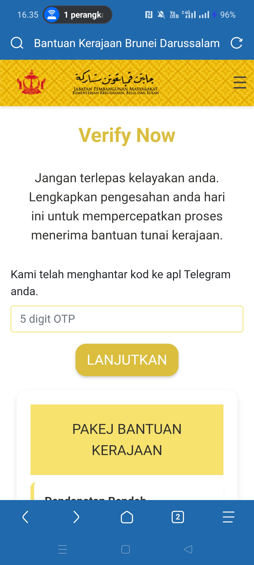 Telegram v2.0